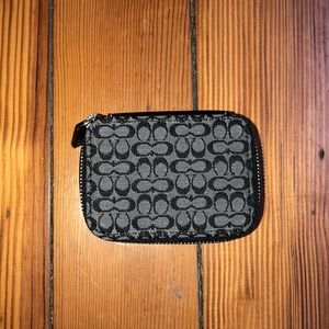 Coach signature pill case